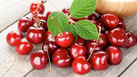 Třešně, Kalorie, výhody a poškození, Užitečné vlastnosti -