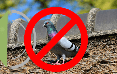 Zařízení na odpuzování holubů -