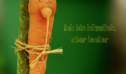 Warum Karotten hässlich werden