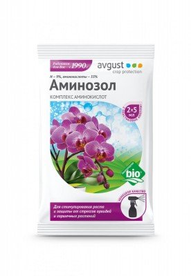 Flüssiger organischer Dünger mit Aminosäuren für Orchideen und andere Blumenkulturen - "Aminosol for orchids"