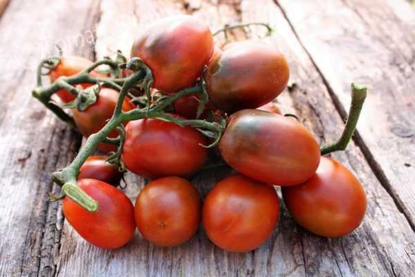 Description of tomato De Barao Black
