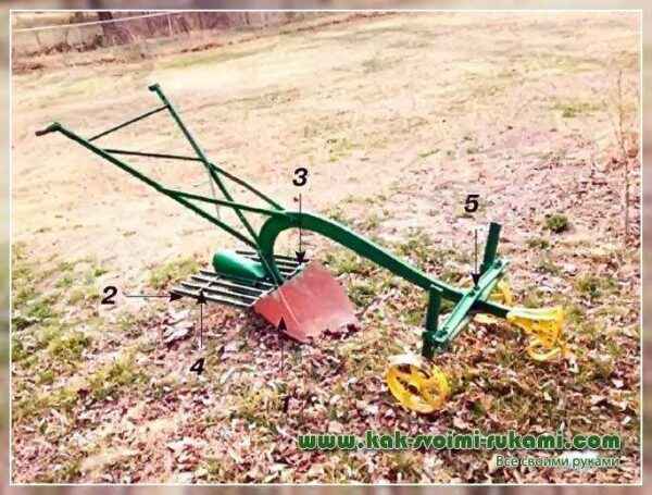 How to make a do-it-yourself plow for planting potatoes