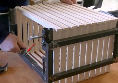 How to make do-it-yourself hive frames