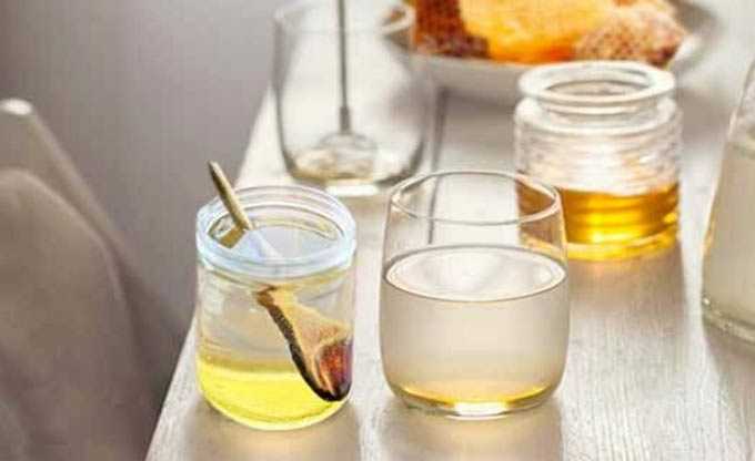 Consuming honey when drying the body