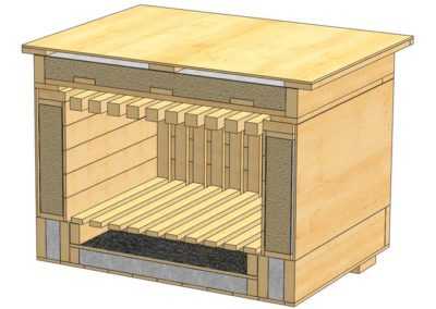 Frame hives - their advantages and assembly