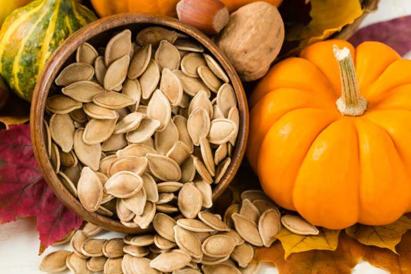 Pumpkin seeds, Calories, benefits and harms, Useful properties