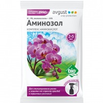 Liquid organic fertilizer with amino acids for orchids and other flower crops - "Aminosol for orchids"