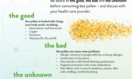 Contraindications to the intake of bee and pollen