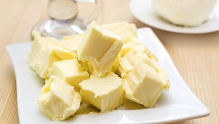 Smeer in plaats van boter