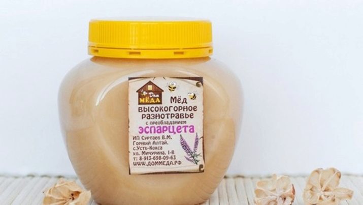 Esparcet hunaja: lääkinnälliset ominaisuudet ja käyttötarkoitukset