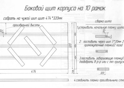 Bijenkorf ontworpen door Vladimir Petrovich Tsebro