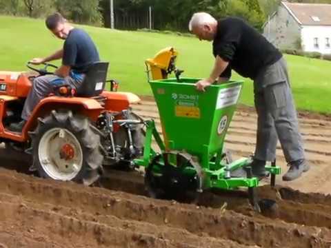 Comment faire un planteur de pommes de terre pour un mini tracteur