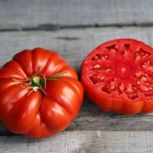 Description et caractéristiques des variétés de tomates Coeur de taureau