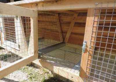 Le dispositif cages pour lapins selon la méthode de Zolotukhin