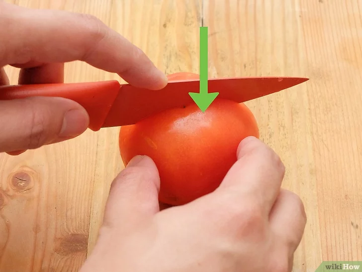 Méthodes d'élimination de la peau de la tomate