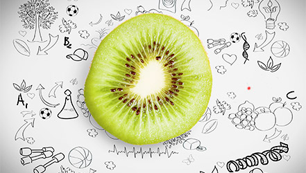 Illustration de kiwi