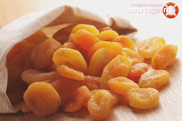 Abricots secs (abricots), Calories, bienfaits et inconvénients, Propriétés utiles