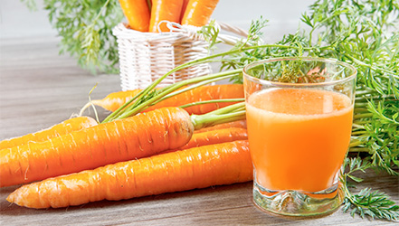 Il succo di carota