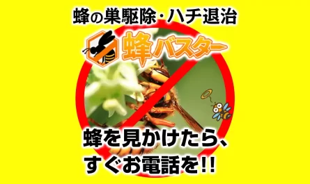 養蜂場で迷惑なハチやスズメバチを取り除く方法