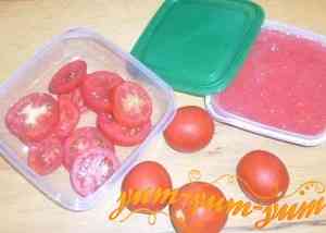 냉동실에서 토마토를 얼리는 방법