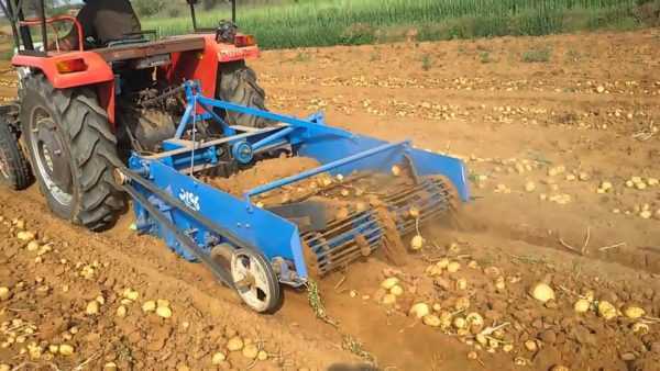 Cara membuat penggali kentang untuk traktor mini -
