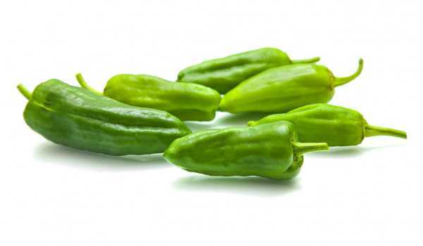 Kjennetegn på grønn varm paprika -