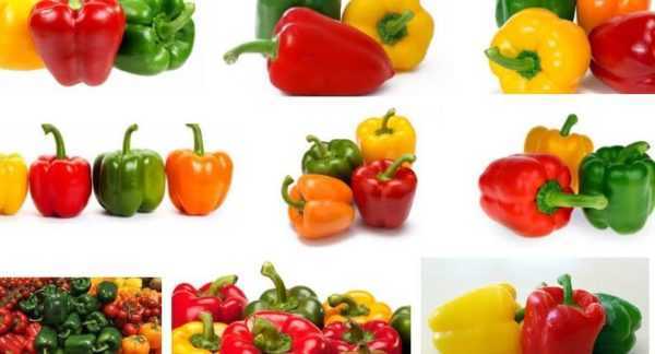 De beste variantene av søt pepper. -
