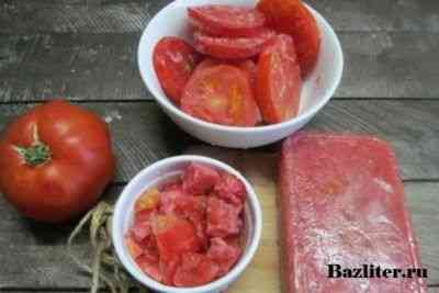 Jak zamrażać pomidory w zamrażarce