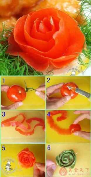 Terry flores em tomates