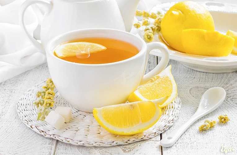 Chá com limão
