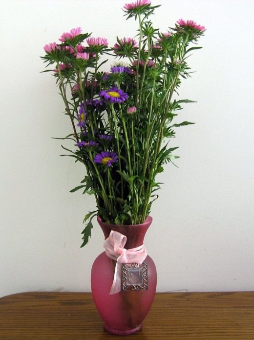 Flores em um vaso