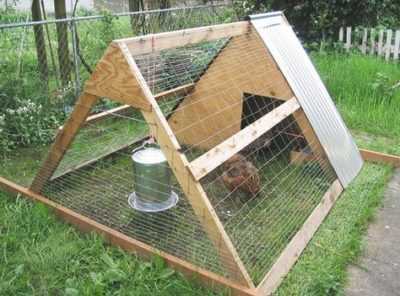 DIY tavuk kafesleri