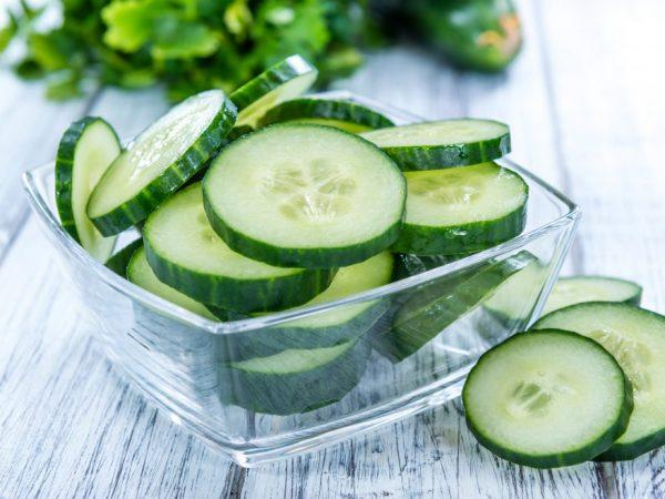 Vitamin a cikin cucumbers